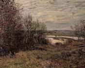 阿尔弗莱德 西斯莱 : The Roches-Courtaut Wood, near By